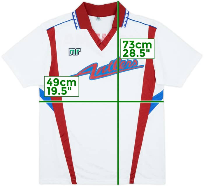 1992-93 Kashima Antlers Away Shirt - 9/10 - (M)