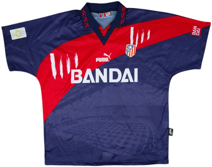 1995-96 Atletico Madrid Away Shirt - 9/10 - (XL)