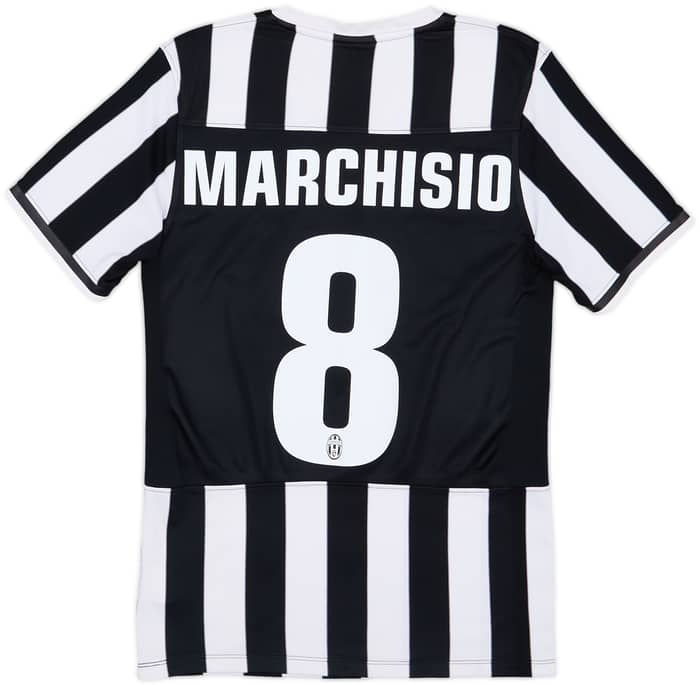2013-14 Juventus Home Shirt Marchisio #8 - 7/10 - (S)