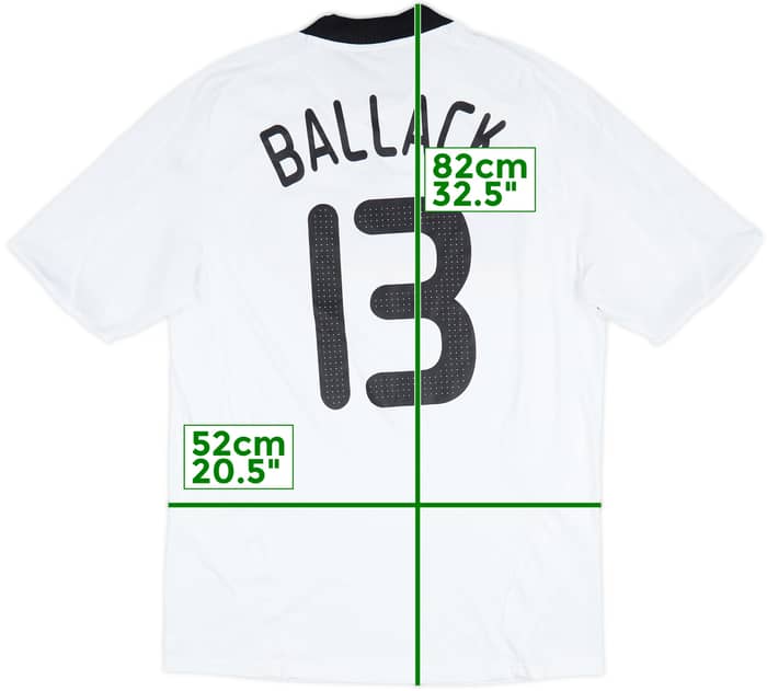 2008-09 Germany Home Shirt Ballack #13 - 8/10 - (L)