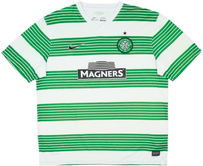 2013-15 Celtic Home Shirt Virgil #5 - 6/10 - (XL)