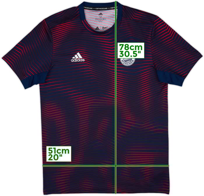 2018-19 Bayern Munich adidas Training Shirt - 10/10 - (M)