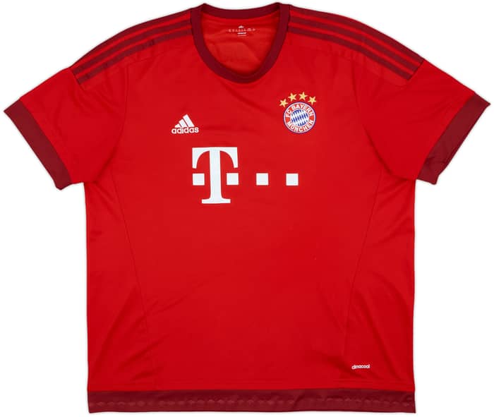 2015-16 Bayern Munich Home Shirt Alonso #3 - 6/10 - (XXL)
