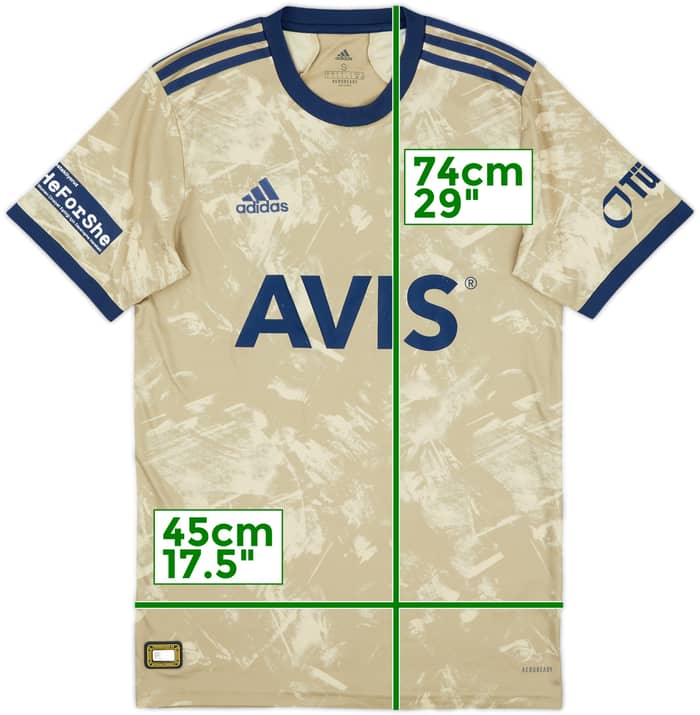 2020-21 Fenerbahce Away Shirt - 8/10 - (S)