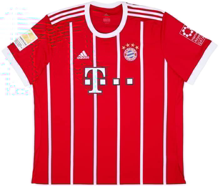 2017-18 Bayern Munich Home Shirt James #11 - 10/10 - (XXL)