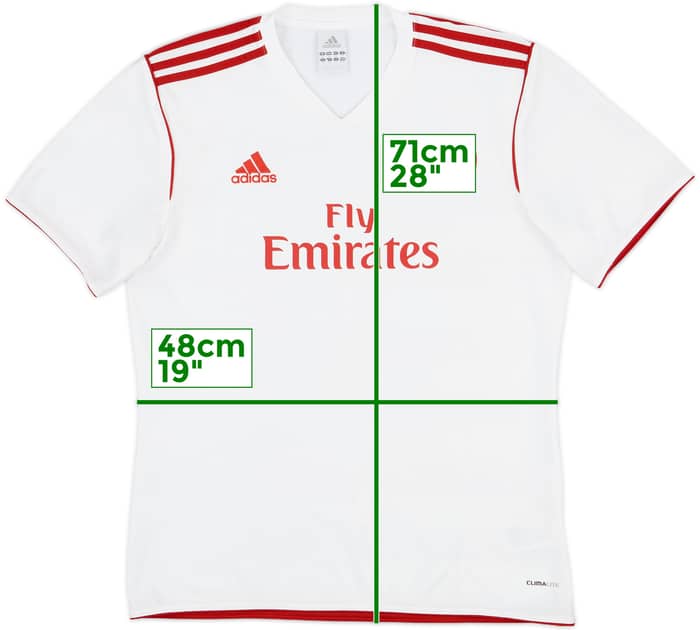2010-11 AC MIlan adidas Youth Academy Training Shirt - 7/10 - (M)