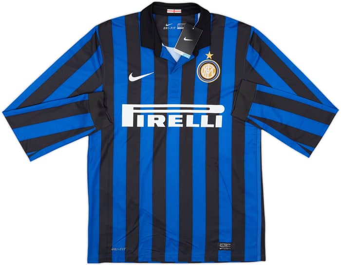 2011-12 Inter Milan Home L/S Shirt Sneijder #10 (M)