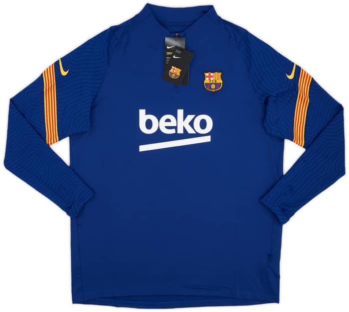 2020-21 Barcelona Nike 1/4 Zip Training Top