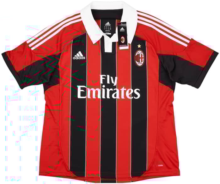 2012-13 AC Milan Home Shirt Pato #9 (XL)
