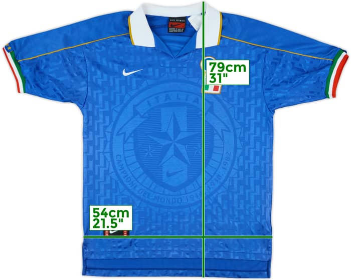 1994-96 Italy Home Shirt - 7/10 - (M)