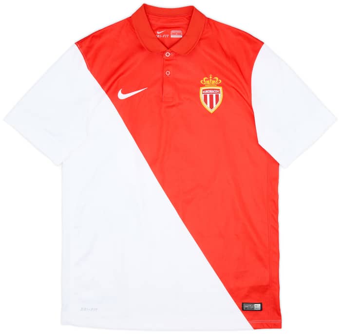 2014-15 Monaco Home Shirt Bernardo #15 - 8/10 - (M)