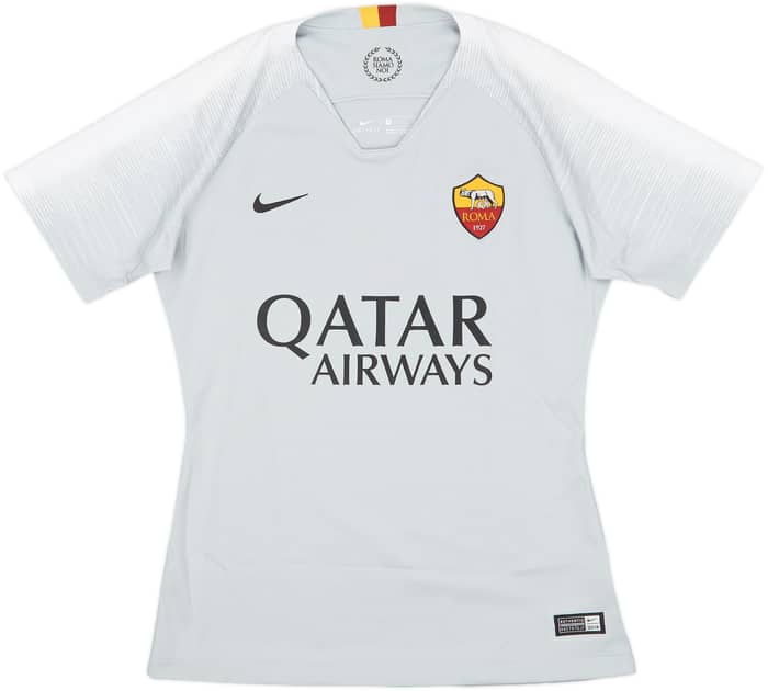 2018-19 Roma Away Shirt - 10/10 - (Women's S)