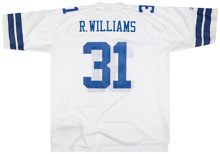 2002-04 Dallas Cowboys R. Williams #31 Reebok On Field Jersey (Away) XXL