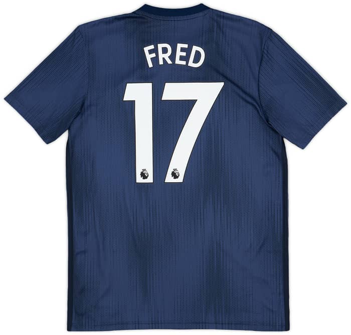 2018-19 Manchester United Third Shirt Fred #17 - 9/10 - (M)