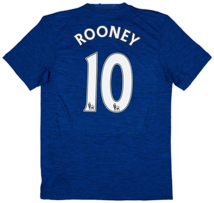 2016-17 Manchester United Away Shirt Rooney #10 (M)