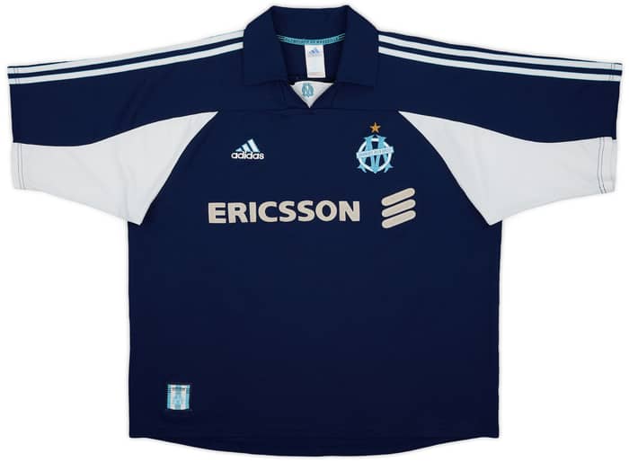 1999-00 Olympique Marseille Away Shirt Pires #7 - 6/10 - (XL)