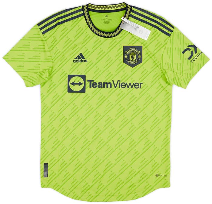 2022-23 Manchester United Authentic Third Shirt Van De Beek #34 (M)