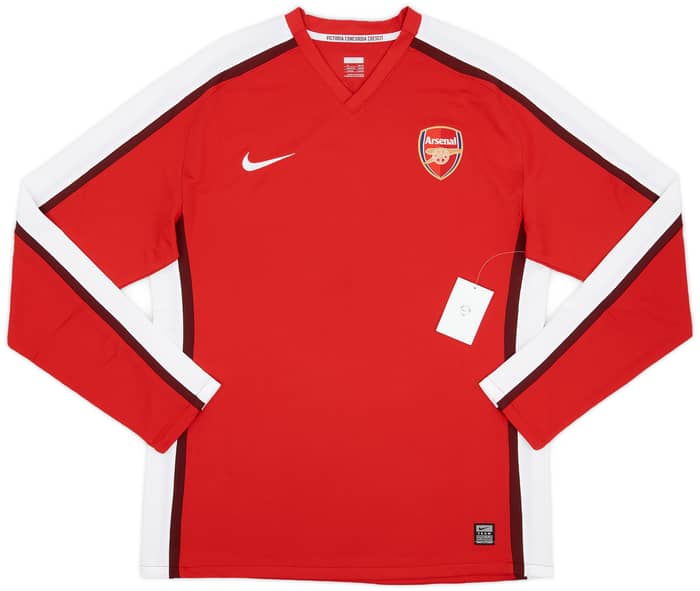 2008-10 Arsenal Player Issue Home L/S Shirt Fabregas #4 (XL)