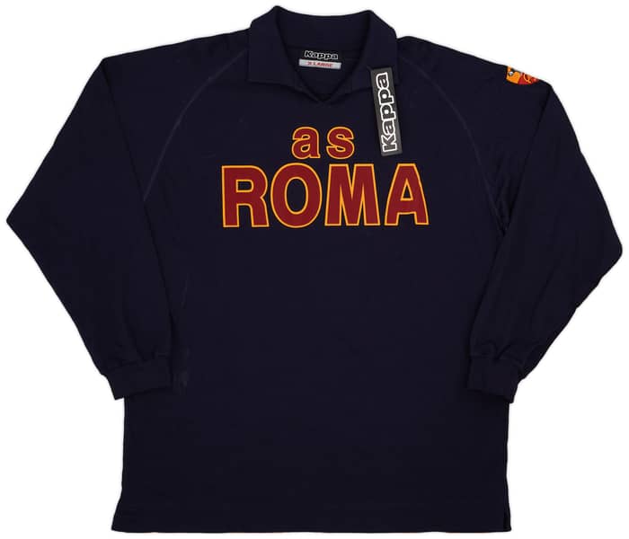 2003-04 Roma Kappa Polo L/S Shirt (XL)
