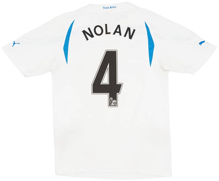 2010-11 Newcastle Third Shirt Nolan #4 - 7/10 - (S)