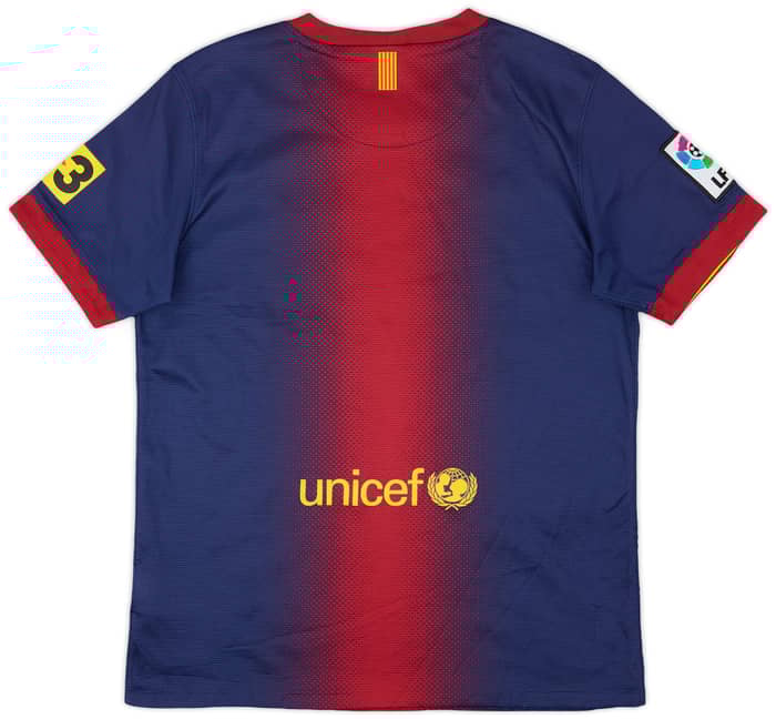 2012-13 Barcelona Home Shirt - 7/10 - (L.Boys)