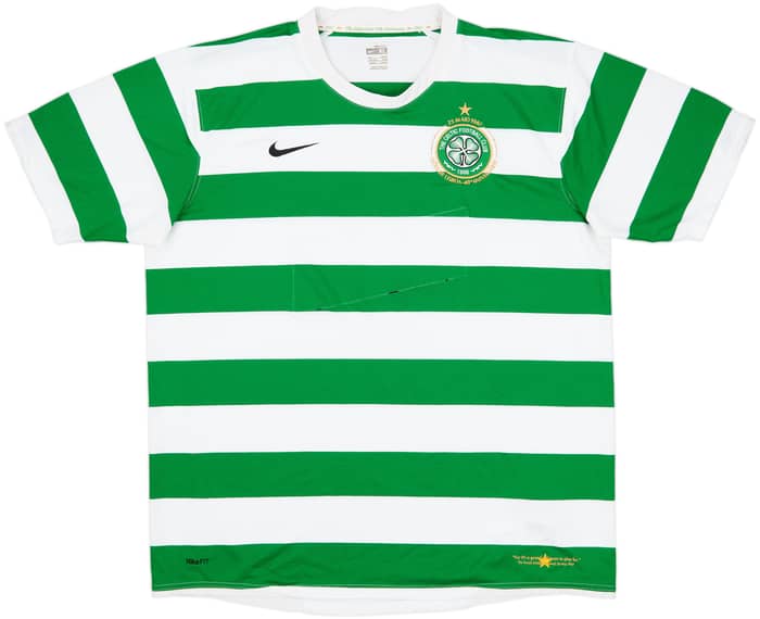 2007-08 Celtic Home Shirt - 4/10 - (XL)