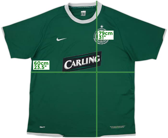 2007-08 Celtic Away Shirt - 5/10 - (XL)