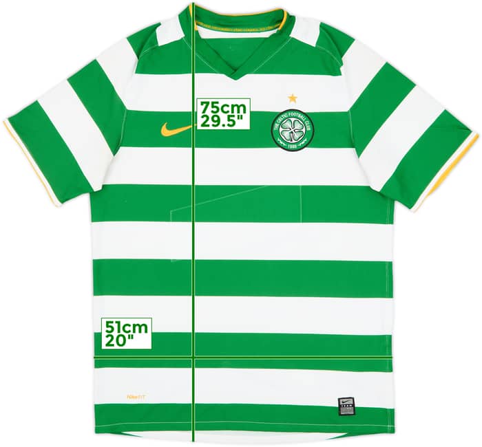 2008-10 Celtic Home Shirt - 4/10 - (M)