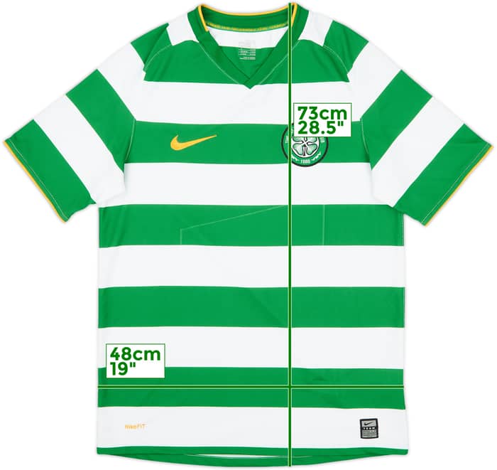 2008-10 Celtic Home Shirt - 4/10 - (S)