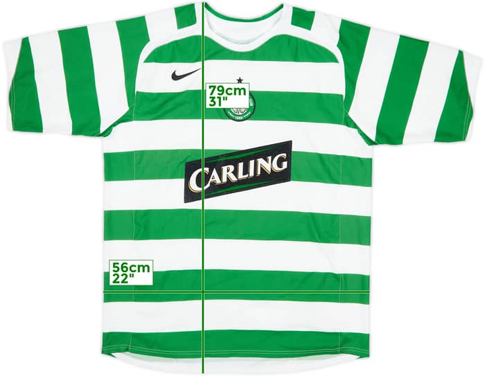 2005-07 Celtic Home Shirt - 5/10 - (L)