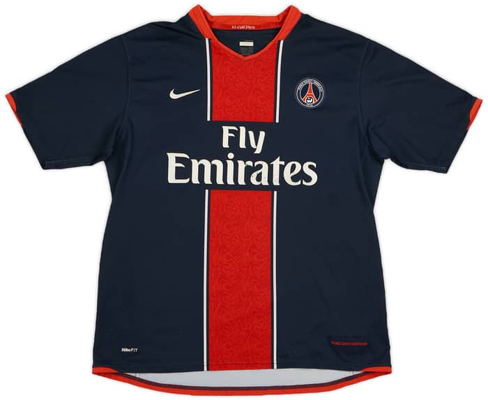 2007-08 Paris Saint-Germain Home Shirt - 6/10 - (L)