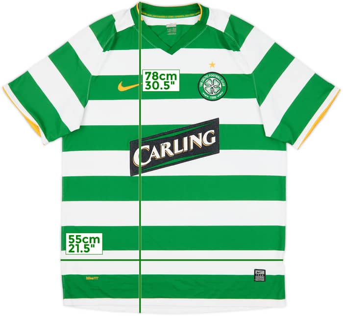 2008-10 Celtic Home Shirt - 5/10 - (L)