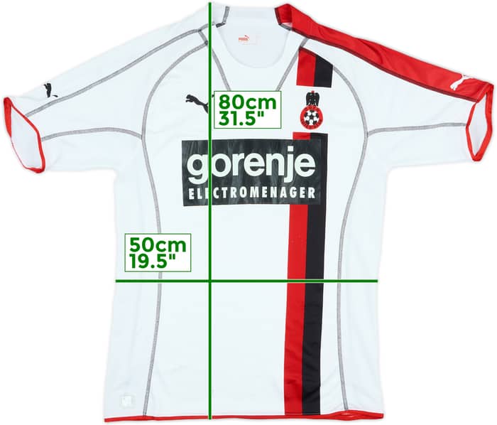 2005-06 OGC Nice Away Shirt - 4/10 - (L)