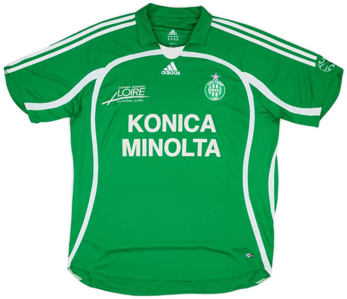 2006-07 Saint Etienne Home Shirt Perrin #24 - 8/10 - (XL)