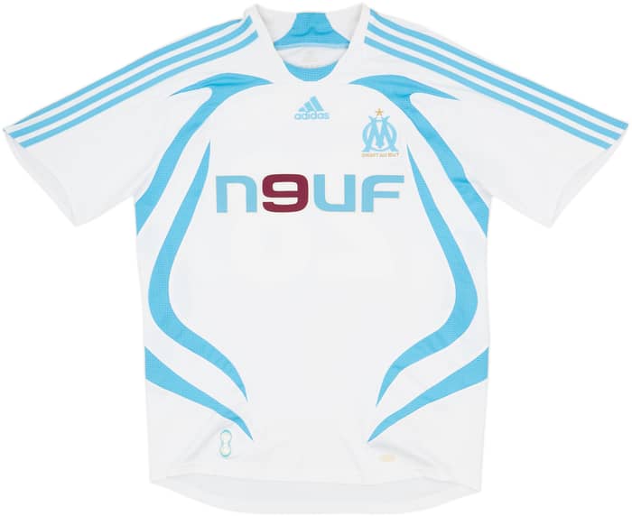 2007-08 Olympique Marseille Home Shirt Valbuena #28 - 8/10 - (M)