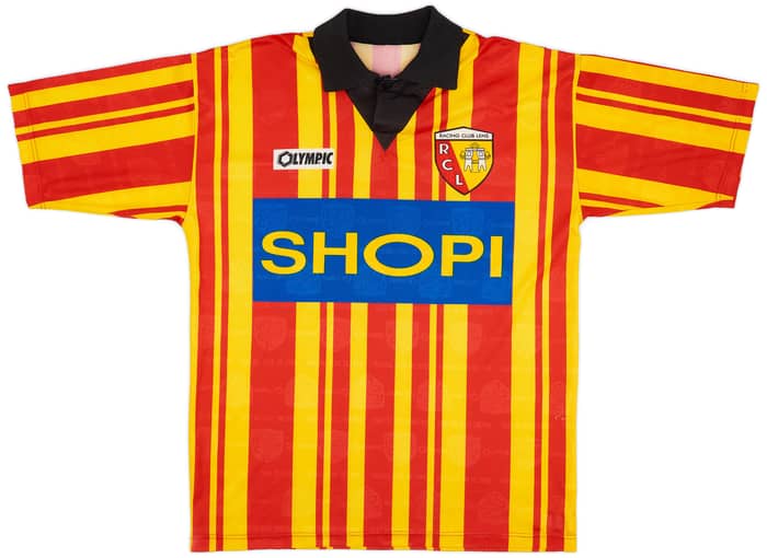 1995-96 Lens Home Shirt - 8/10 - (L)