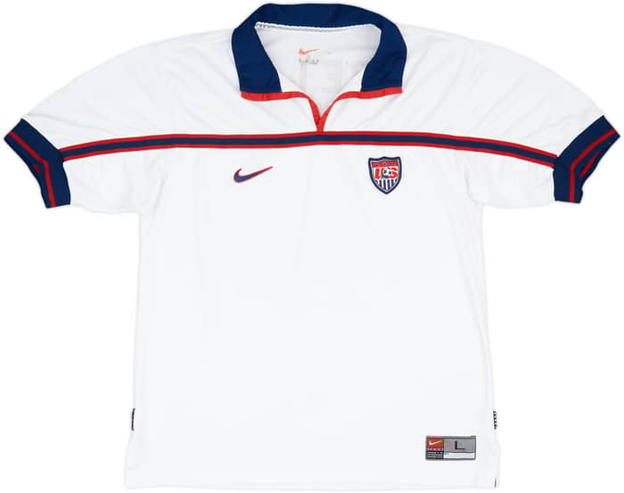 1998-99 USA Home Shirt - 4/10 - (L)