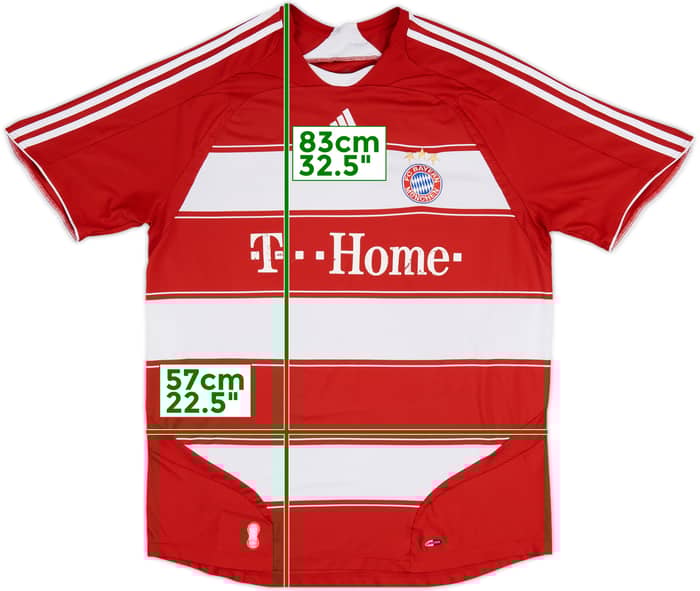 2007-08 Bayern Munich Home Shirt - 4/10 - (XL)