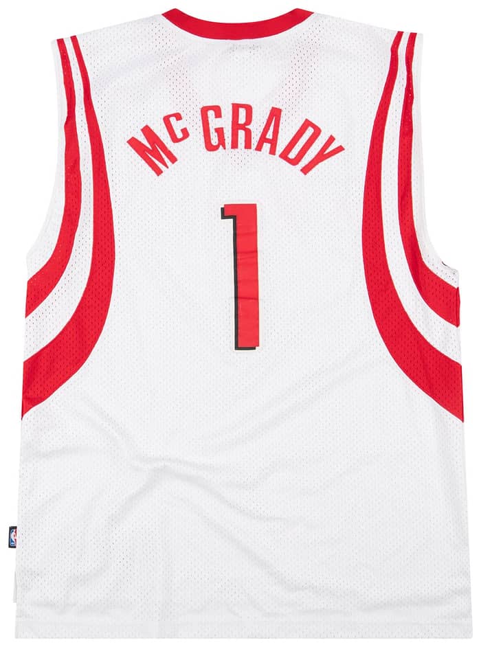 2004-06 Houston Rockets McGrady #1 Reebok Swingman Jersey (Home) XXL