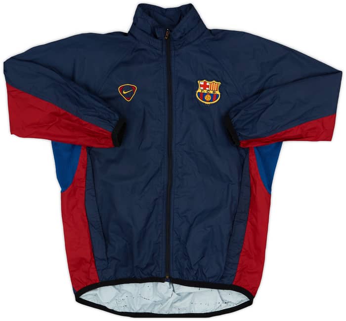 2000-01 Barcelona Nike Rain Jacket - 8/10 - (M.Boys)
