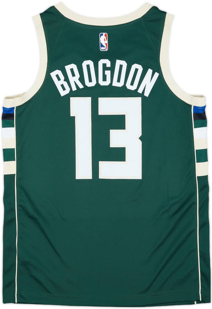 2017-19 Milwaukee Bucks Brogdon #13 Nike Swingman Away Jersey - 9/10 - (M)