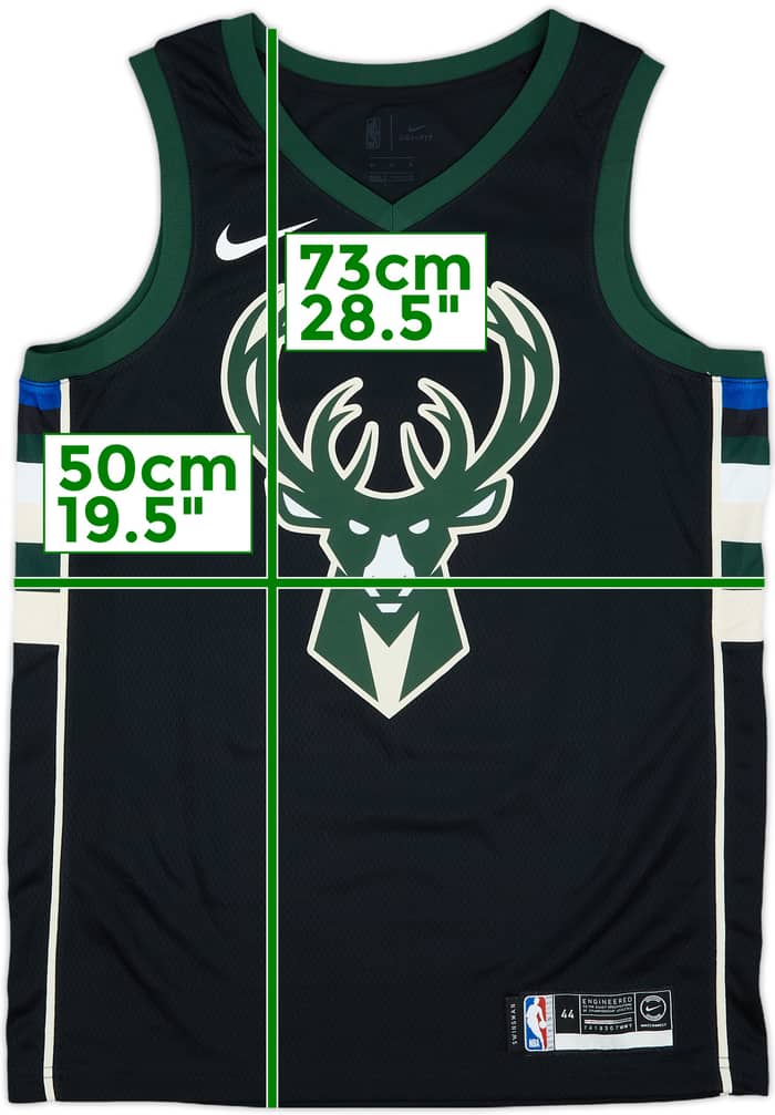 2017-19 Milwaukee Bucks Antetokounmpo #34 Nike Swingman Alternate Jersey - 7/10 - (M)