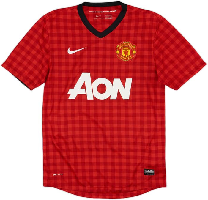 2012-13 Manchester United Home Shirt Rooney #10 - 8/10 - (S)