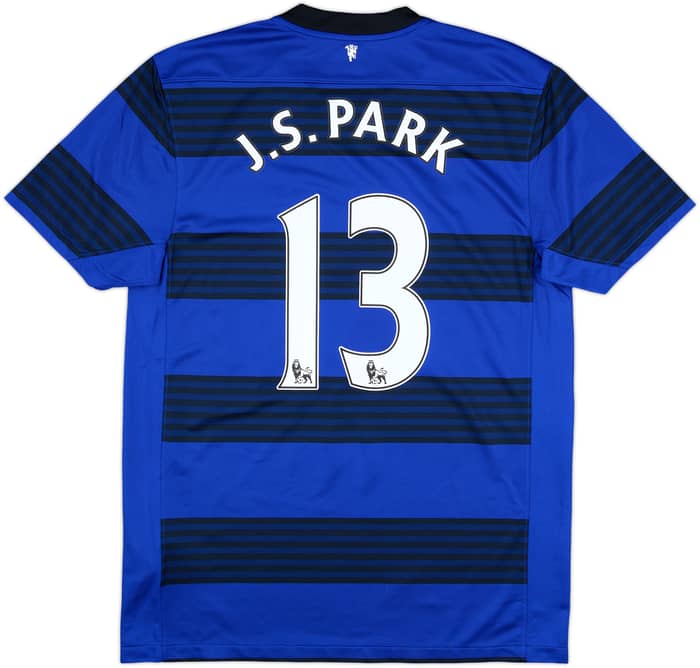 2011-13 Manchester United Away Shirt J.S. Park #13 - 10/10 - (M)
