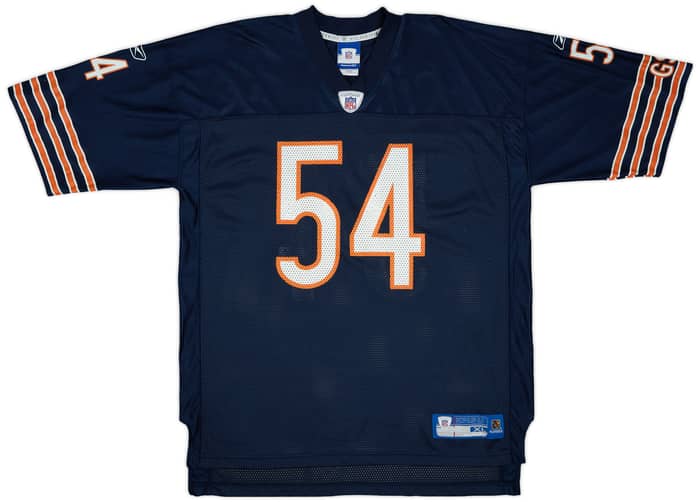 2005-06 Chicago Bears Urlacher #54 Reebok On Field Home Jersey - 8/10 - (XL)