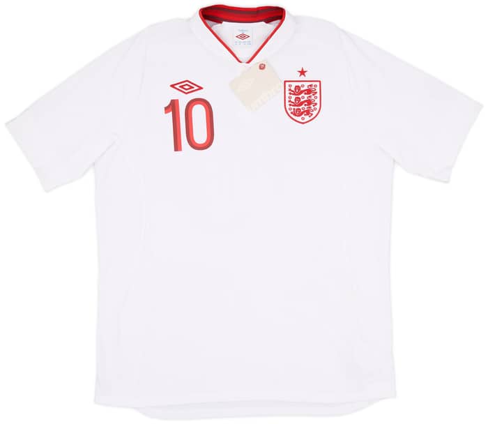 2012-13 England Home Shirt Rooney #10 (XL)