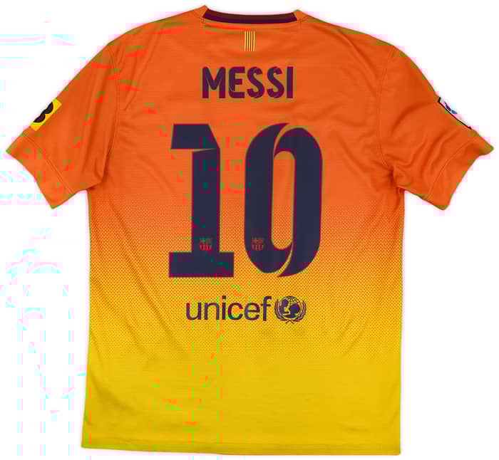 2012-13 Barcelona Away Shirt Messi #10 - 7/10 - (M)