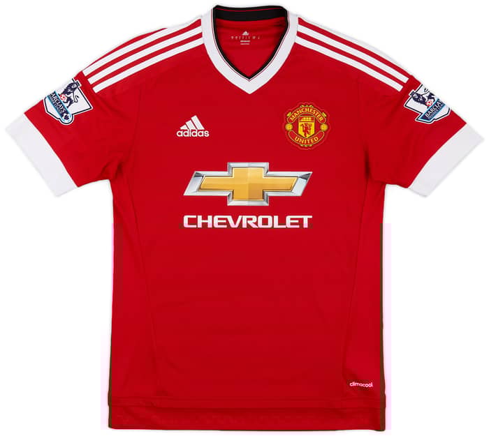 2015-16 Manchester United Home Shirt Memphis #7 - 8/10 - (S)