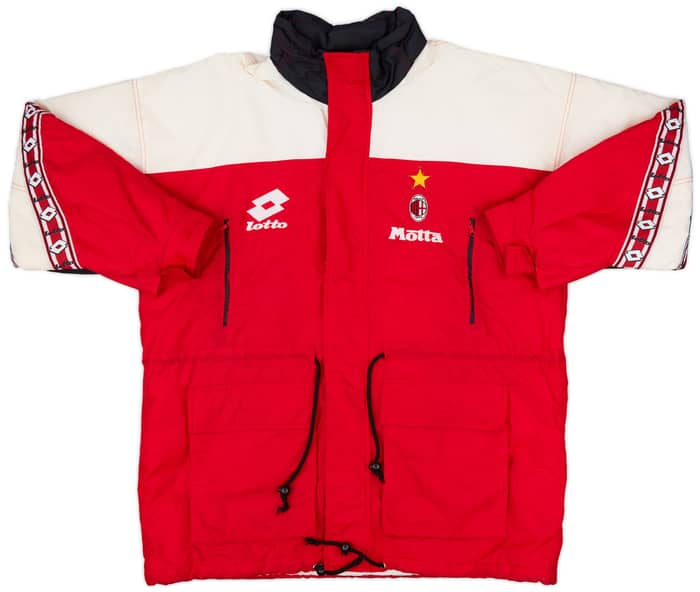 1993-94 AC Milan Lotto Padded Bench Coat - 6/10 - (L)