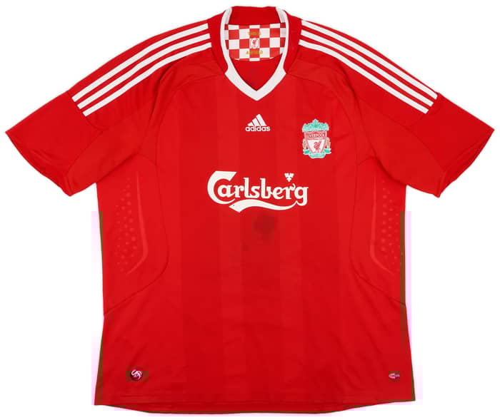 2008-10 Liverpool Home Shirt Alonso #14 - 5/10 - (XXL)